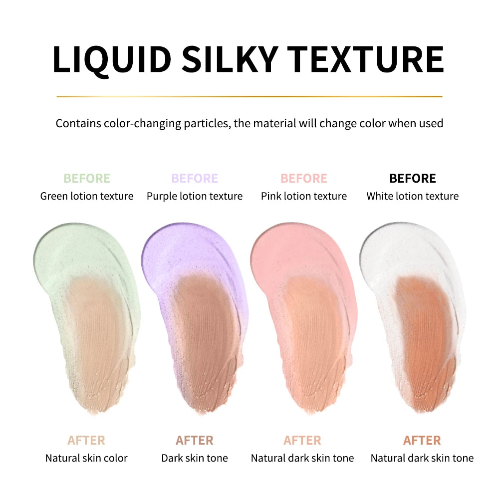 Smart Shade Liquid Foundation with Centella – Long Lasting & Flawless