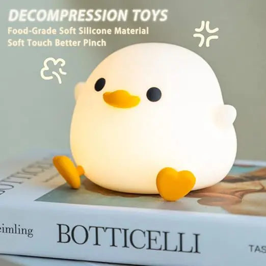 LED Duck Night Light – Cute, Safe & Touch-Controlled