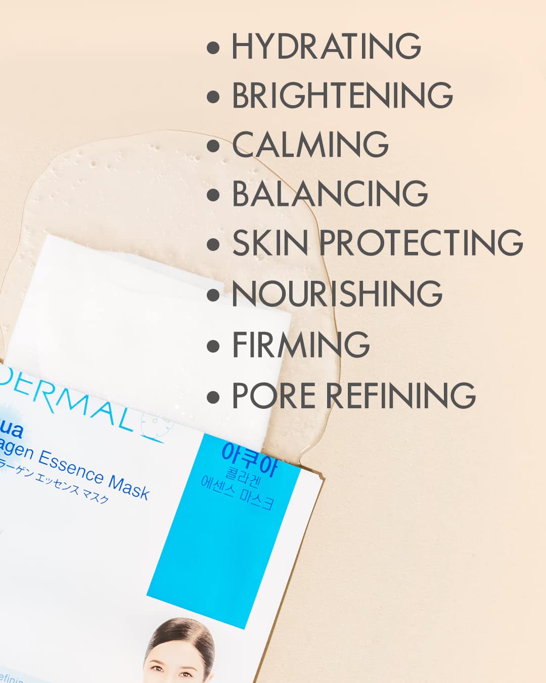 [Korean Face Mask] DERMAL 16 Collagen Combo Pack – Hydrating & Revitalizing