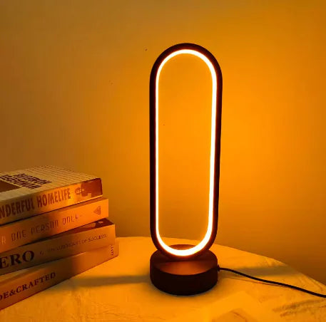 Modern Oval LED Table Lamp – Stylish, Cozy & Energy-Efficient