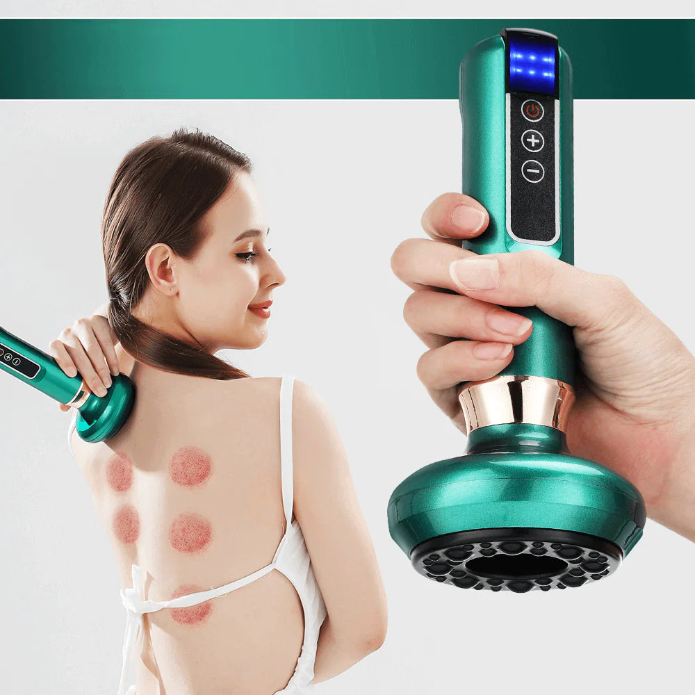 Smart Cupping Therapy Device – Portable, Rechargeable & Effective