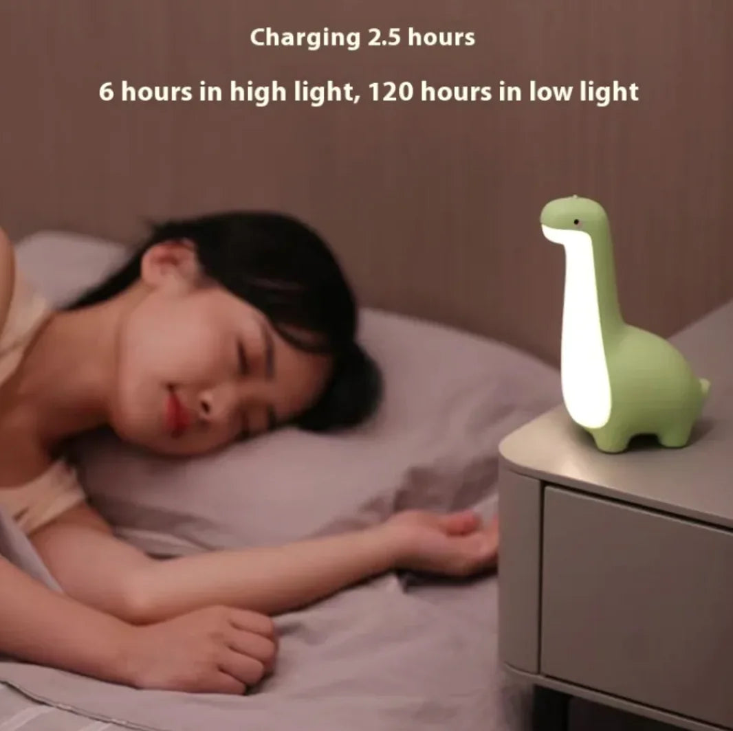 3D Dinosaur Night Light – Cute, Safe & USB Rechargeable