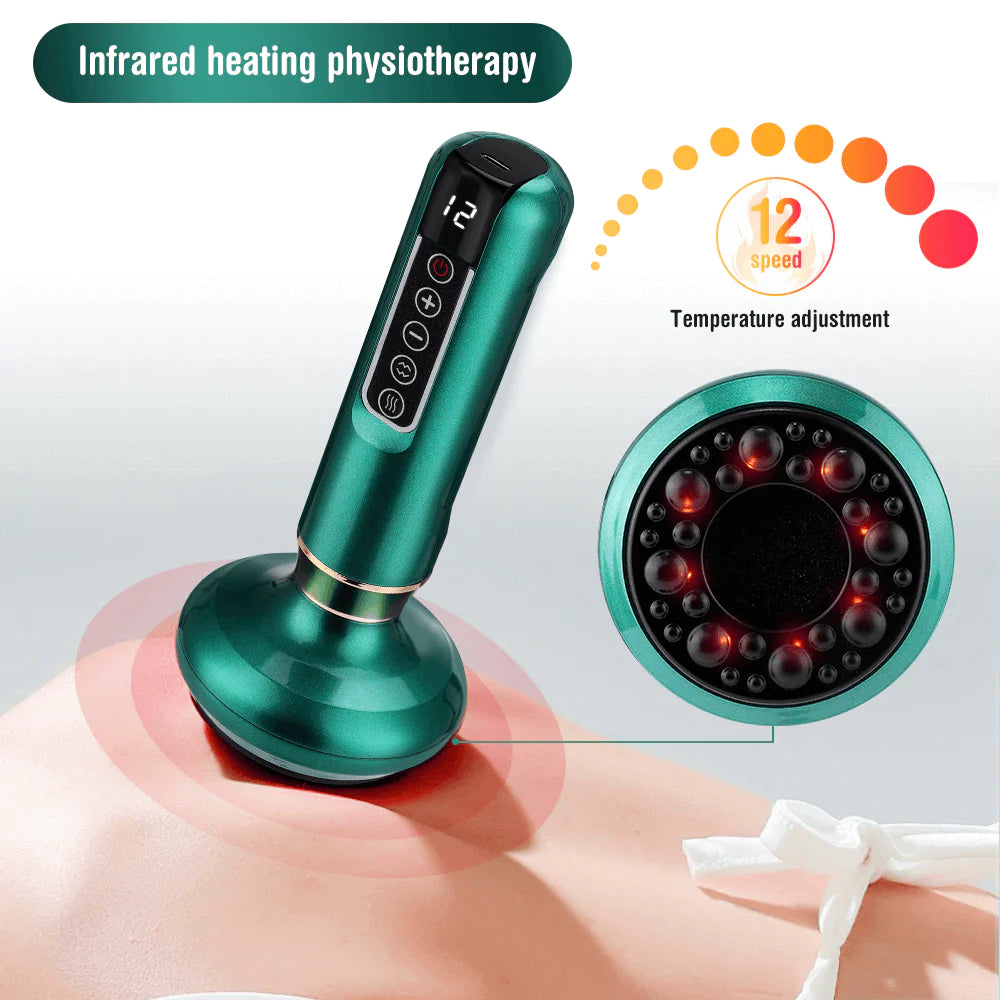 Smart Cupping Therapy Device – Portable, Rechargeable & Effective