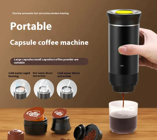 Portable Coffee Machine for Capsules – Brew Anywhere, Anytime